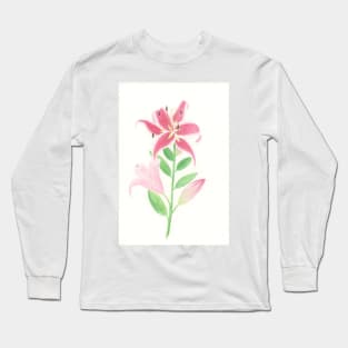 Stargazer Lily Long Sleeve T-Shirt